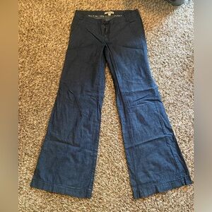 Forever Dark Blue Flare Jeans,